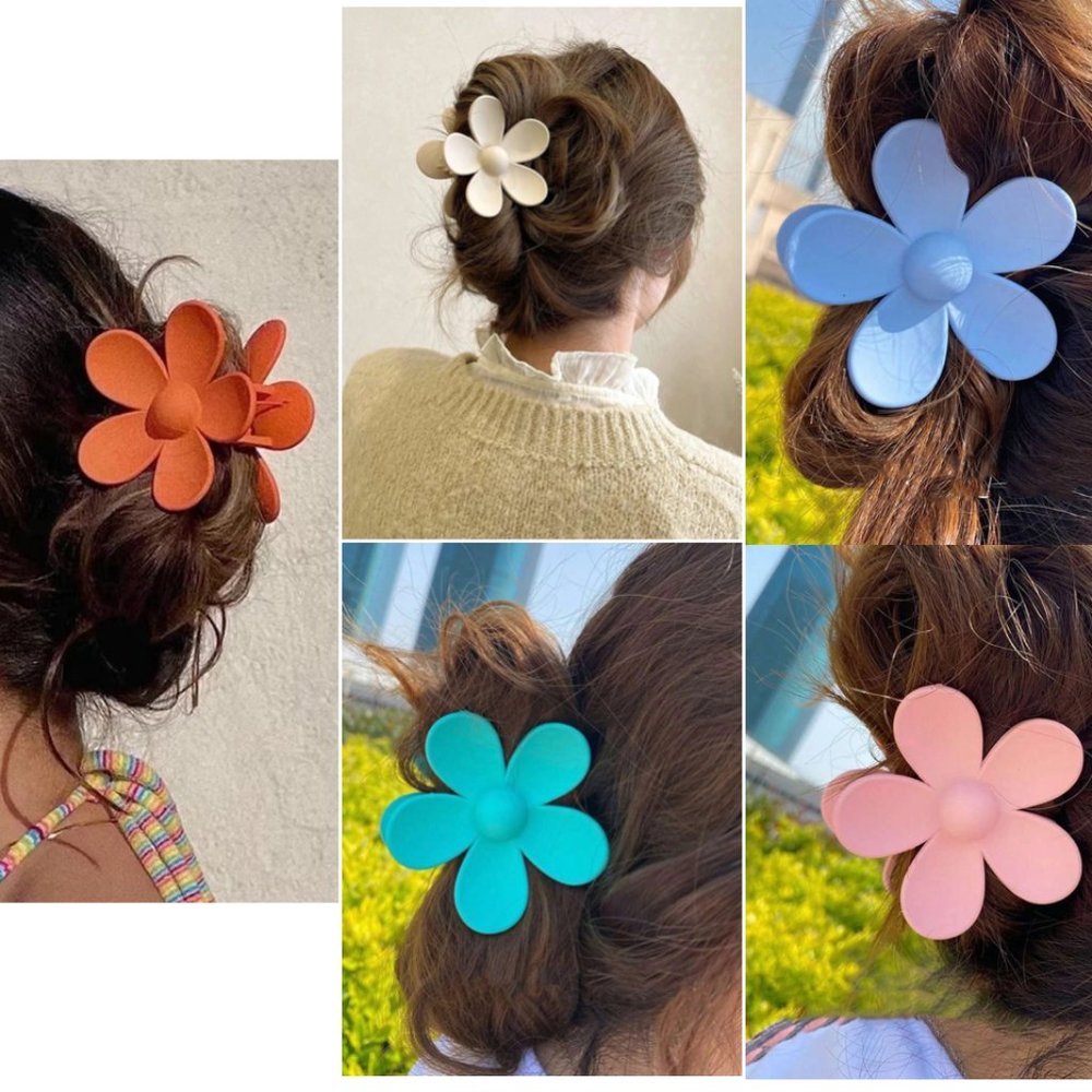 Flower Hair Claw / Clip